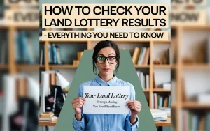 land lottery result